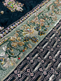 Vintage Zohra – Luxury Tussel Silk Suit with Hand Embellished Work