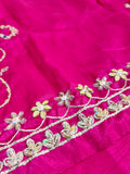 Farah Talib Aziz Bita – Magenta Luxury Kurta Shocking pink