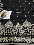Soraya Myrren Tussal Silk Embroidered Shirt with Organza Dupatta & Trouser | Ready to Wear Collection
