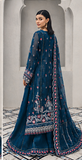Mirha Imran Tealeh - Embroidered Teal Green Long Shirt & Silk Sharara