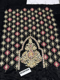 Sarazara Lunara | Premium Tassel Silk Embroidered Ensemble with Trouser & Accessories