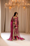 Product Title
Tabeer – Magenta Sheesha Silk Suit with Hand Work