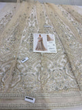 Maria B Elaria Embroidered Organza Maxi Lehenga with Net Dobatta | Fourteen-Panel Luxury Collection