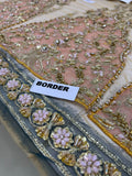 Faiza Saqlain Mahveen | Premium Net Embroidered Bridal Ensemble with Naqshi & Dabka