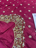 Harris Shakeel Aisha Afridi – Luxury Formal 3 Piece Suit (Tussel Silk Embellished