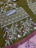Mirha Imran Formal Maxi Lehenga with Net Dupatta | Fourteen-Panel Embroidered Collection