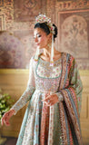 Nomi Ansari Maryam Nawaz Multi Color | Premium Tassel Silk Embroidered Ensemble