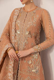 Mirha Imran Tealeh Embroidered Organза Shirt Sharara Set with Dupatta | Contemporary Couture Collection