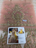 Faiza Saqlain Mahveen | Premium Net Embroidered Bridal Ensemble with Naqshi & Dabka