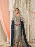 Harris Shakeel Mahnoor – Luxury Formal 3 Piece Suit (Tissue Zari Embellished)