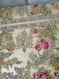Husain Rehar Bano – Luxury Organza Silk Sharara Suit with Kora Dabka Work