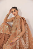 Mirha Imran Tealeh Embroidered Organза Shirt Sharara Set with Dupatta | Contemporary Couture Collection