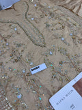 Hafsa Malik Jade | Premium Tassel Silk Embroidered Ensemble with Trouser