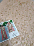 Shazia Kyani Tussel Silk 4 – Luxury Formal 3 Piece Suit (Embellished)