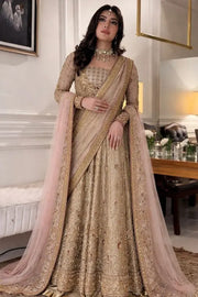 Harris Shakeel Sehar Blues – Luxury Maxi with Double Dupatta (Tussel Zari Embellished)