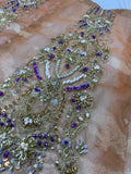 Ahmed Sultan MI-01 | Premium Zarri Tissue Bridal Lehenga with Naqshi & Dabka Embroidery
