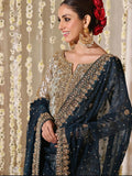 Harris Shakeel Mahnoor – Luxury Formal 3 Piece Suit (Tissue Zari Embellished)