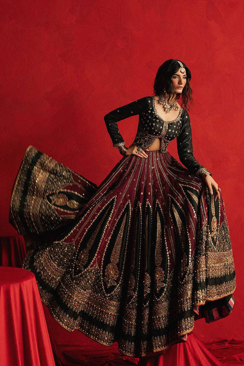 mehndi formal dresses Luxury Damni Embellished Formal Dress for Women Sillhouete
