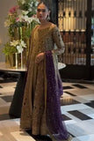 Husain Rehar Lunara – Luxury Formal 3 Piece Suit (Tissue Zari Embellished)