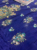 Vintage Zohra – Luxury Formal 3 Piece Suit (Tussel Silk Embellished)