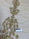 Faiza Saqlain Mahveen | Premium Net Embroidered Bridal Ensemble with Naqshi & Dabka