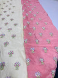 Nomi Ansari Maryam Nawaz Multi Color | Premium Tassel Silk Embroidered Ensemble