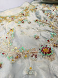 Harris Shakeel Sea-Green Gold – Addawork Formal Wedding Suit