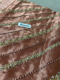 Harris Shakeel Aswad – Luxury Formal 3 Piece Suit (Tissue Zari Embellished)