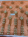 Afrozeh Rangreza Unstitched 7-Piece Embroidered Bridal Suit | Premium Net & Raw Silk