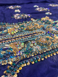 Vintage Zohra – Luxury Formal 3 Piece Suit (Tussel Silk Embellished)