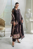 Maria B - 3 Pc Embroidered chiffon Black