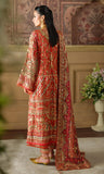 Nomi Ansari NAOW-800 – Multi-Hued Raw Silk Hand Embellished Suit