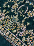 Vintage Zohra – Luxury Tussel Silk Suit with Hand Embellished Work