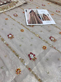 Harris Shakeel Sehar Blues – Luxury Maxi with Double Dupatta (Tussel Zari Embellished)