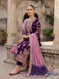 Vintage Zohra – Luxury Tussel Silk Suit with Hand Embellished Work
