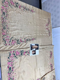 Hussain Rehar Aurelia Gold Raw Silk Luxury Formal Dress