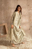 Hafsa Malik Jade | Premium Tassel Silk Embroidered Ensemble with Trouser