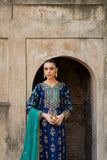 Vintage Zohra – Luxury Formal 3 Piece Suit (Tussel Silk Embellished)
