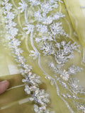 Elan Léonore (EP-21218) – Luxury Organza Suit with Zardozi Embroidery