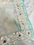 Harris Shakeel Sea-Green Gold – Addawork Formal Wedding Suit
