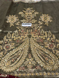 Maria B Zuhaal | Premium Tissue Zarri Embroidered Sharara with Masoori Dupatta