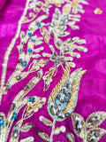 Farah Talib Aziz Bita – Magenta Luxury Kurta purple