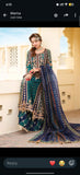 Maria B – Luxury Organza Suit (Embellished Shirt & Sharara)