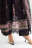 Maria B - 3 Pc Embroidered chiffon Black