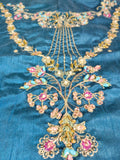 Tabya Tabeer – Luxury Tussel Silk Suit with Embroidered Hand Work