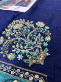 Vintage Zohra – Luxury Formal 3 Piece Suit (Tussel Silk Embellished)