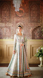 Nomi Ansari Maryam Nawaz Multi Color | Premium Tassel Silk Embroidered Ensemble