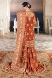 Afrozeh Rangreza Unstitched 7-Piece Embroidered Bridal Suit | Premium Net & Raw Silk