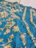 Tabya Tabeer – Luxury Tussel Silk Suit with Embroidered Hand Work