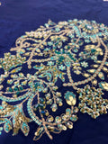 Vintage Zohra – Luxury Formal 3 Piece Suit (Tussel Silk Embellished)